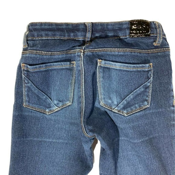 DKNY Girls Size 12 Distressed Skinny Jeans with Adjustable Waist Band - Picture 6 of 12